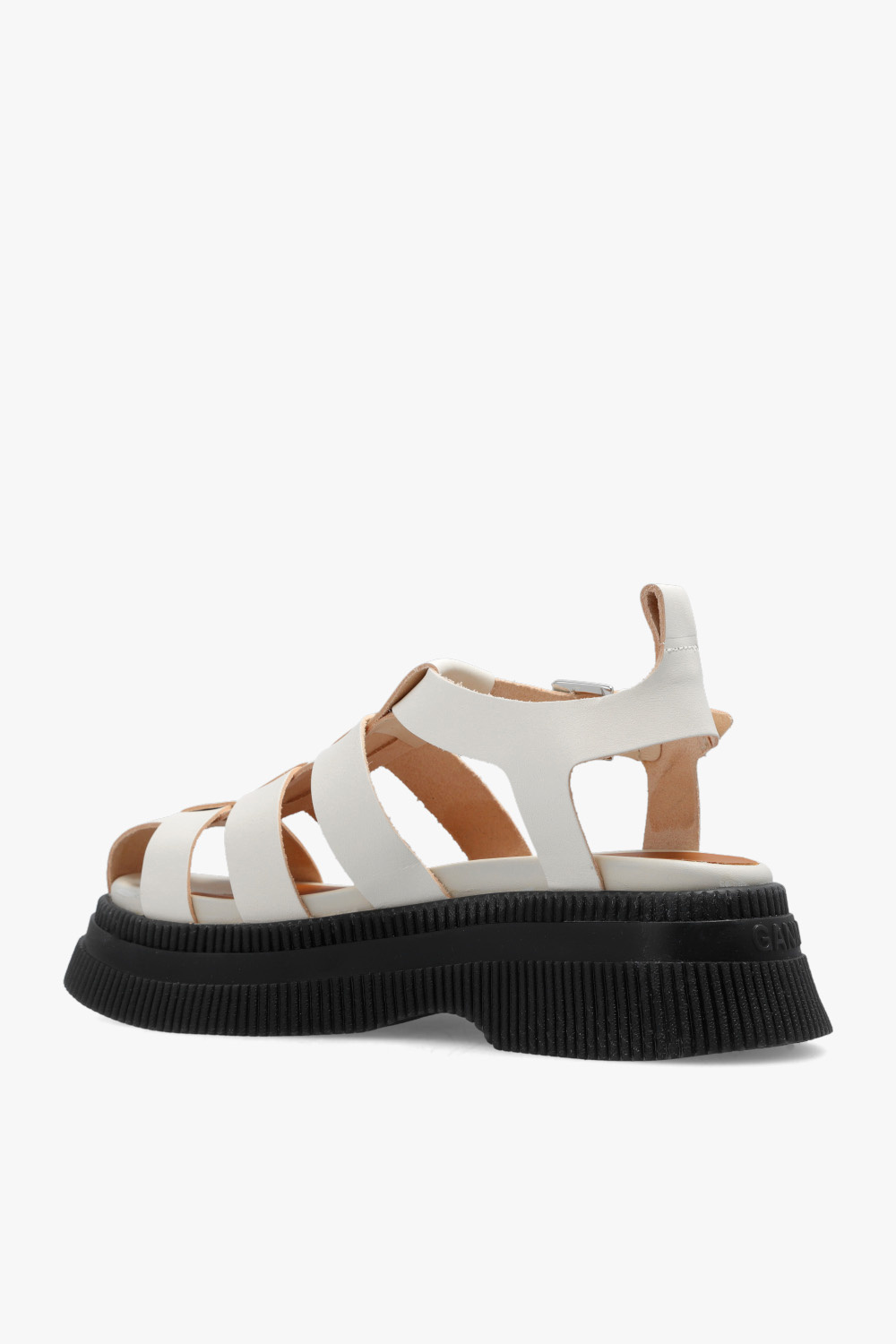 II Men Shoes | Ganni Leather platform sandals | Women's